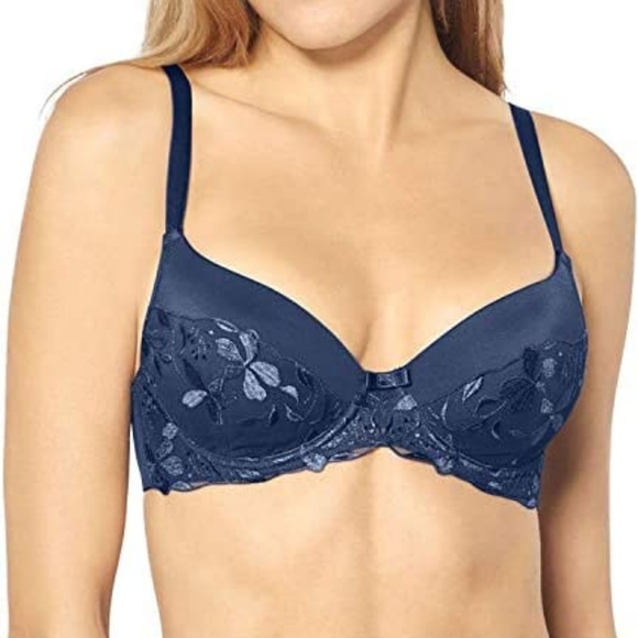 Triumph Sexy Angel Spotlight WHU Underwire Half Cup Padded Push-Up Bra 32B - Picture 1 of 8